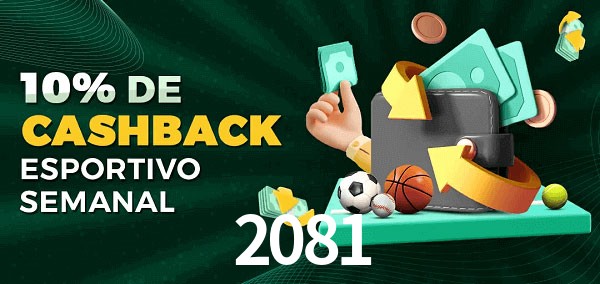 10% de bônus de cashback na 2081