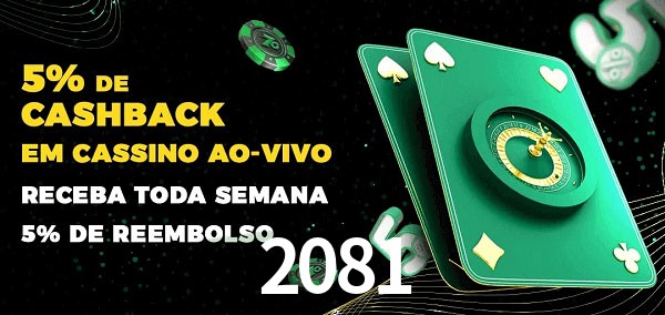 Promoções do cassino ao Vivo 2081